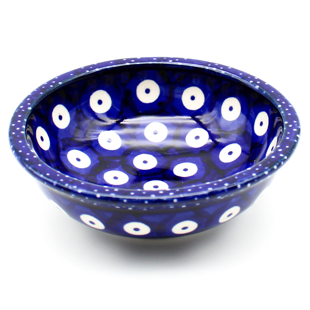 Shallow Soy Bowl in Blue Tradition