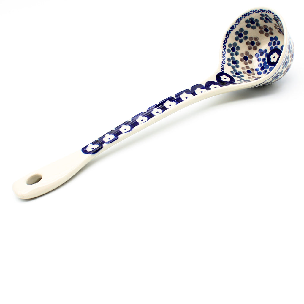 Soup Ladle 12" in Simple Daisy