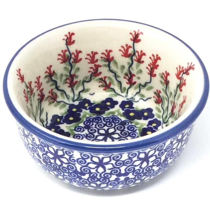 Tiny Round Bowl 4 oz in Field of Flowers