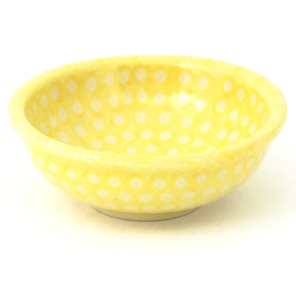 Shallow Soy Bowl in Yellow Elegance