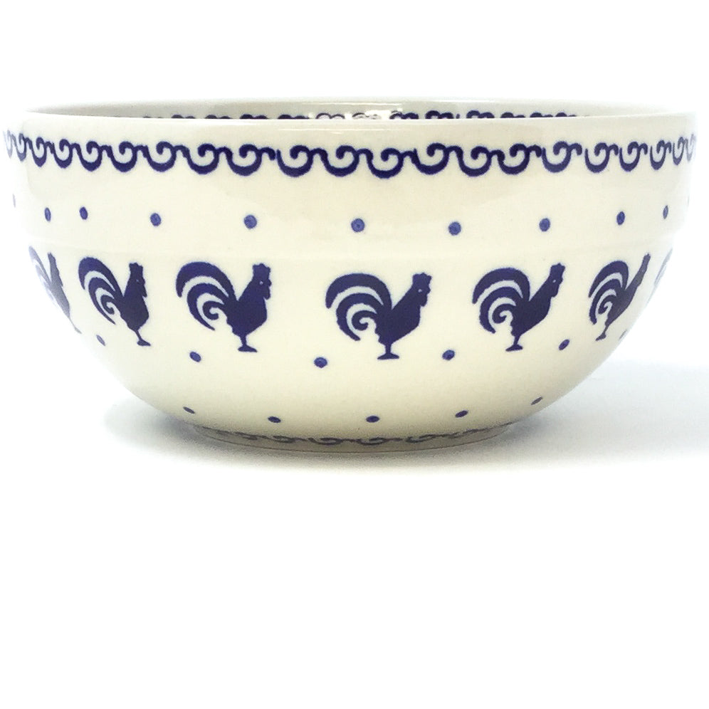 Soup Bowl 24 oz in Blue Roosters