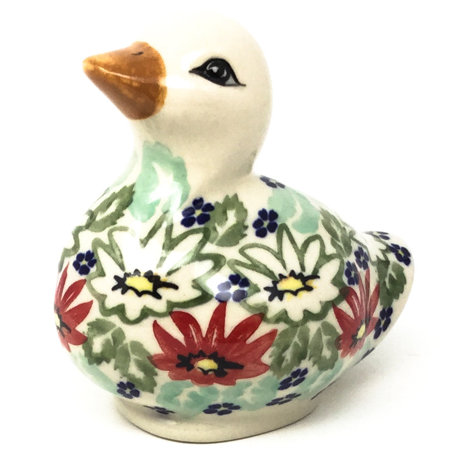 Lg Duck-Miniature in Dahlia