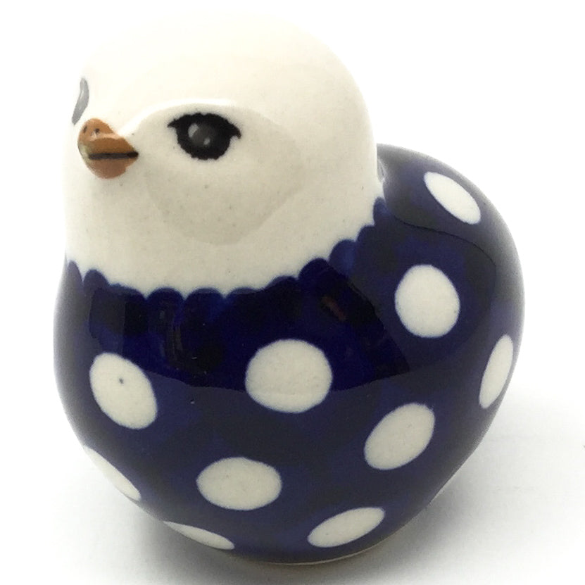 Chick-Miniature in White Polka-Dot