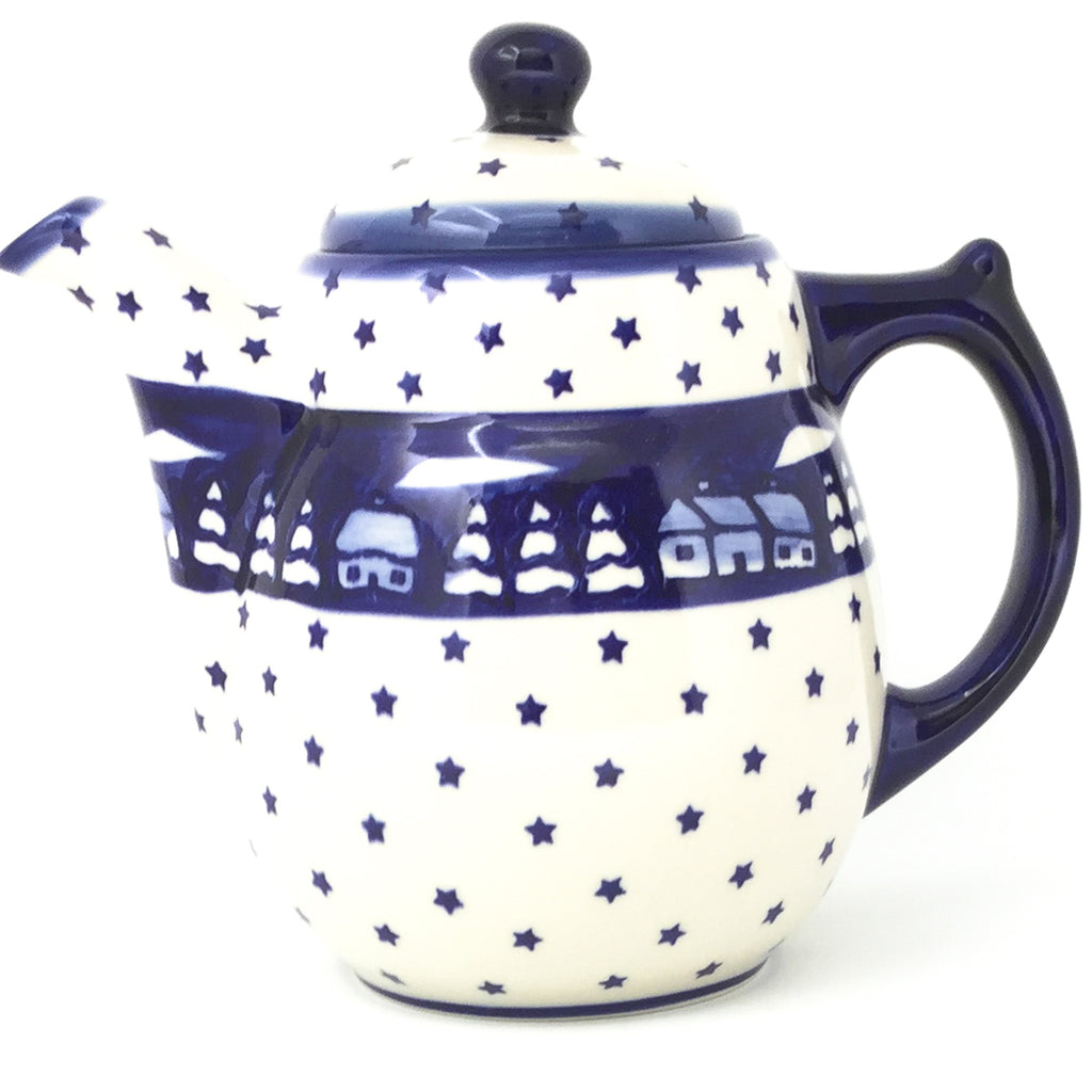 Tall Teapot 2 qt in Winter