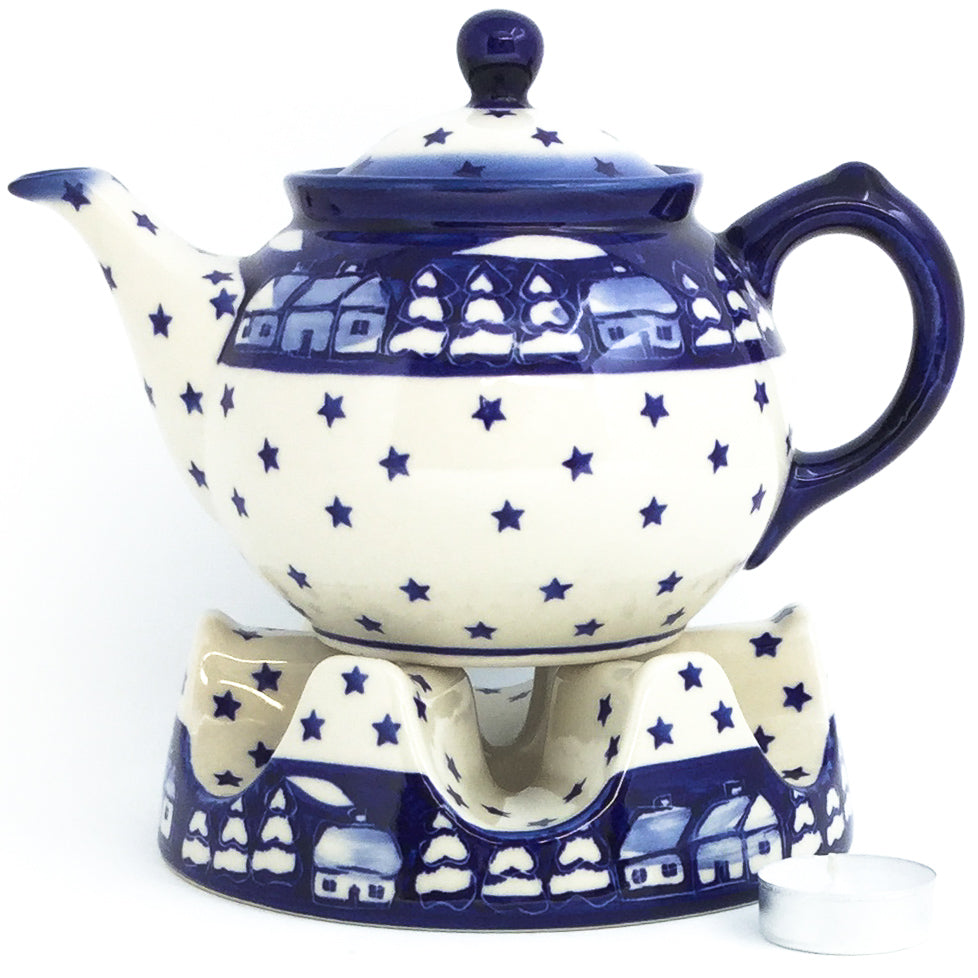 Morning Teapot 1 qt in Winter