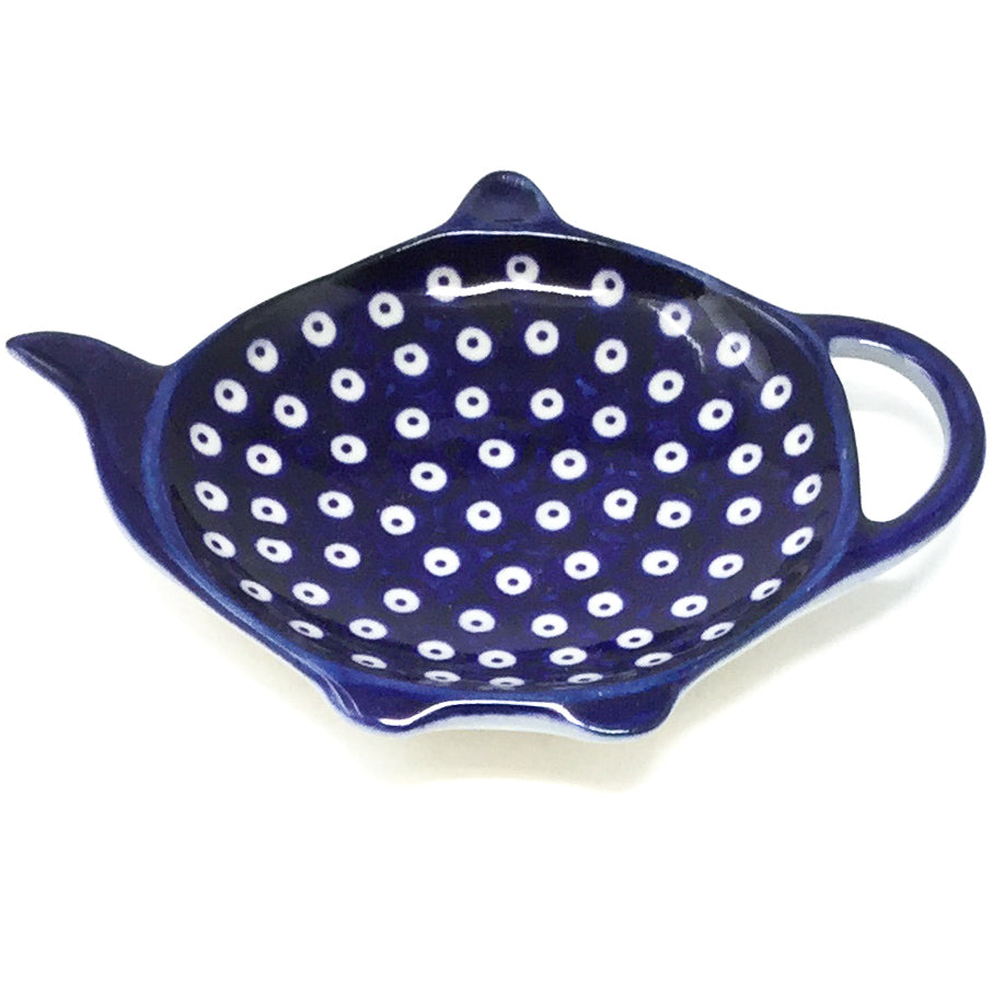 Teabag Dish in Blue Elegance