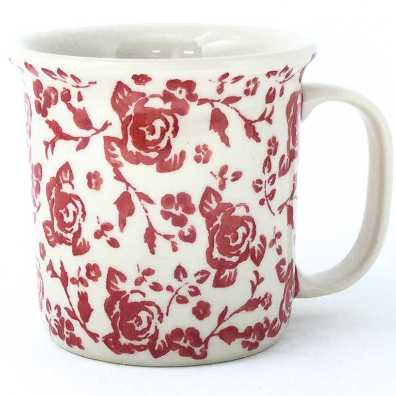 Straight Cup 12 oz in Antique Red