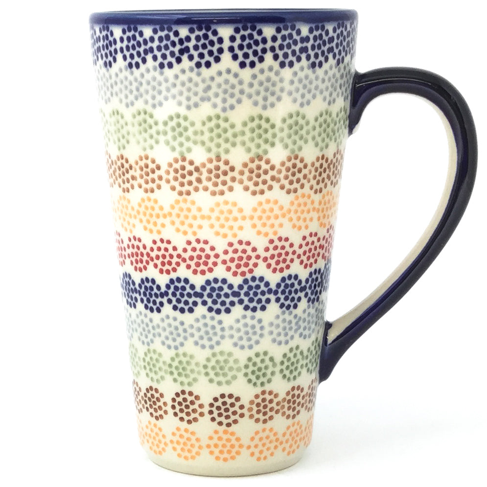 Tall Cup 12 oz in Modern Dots