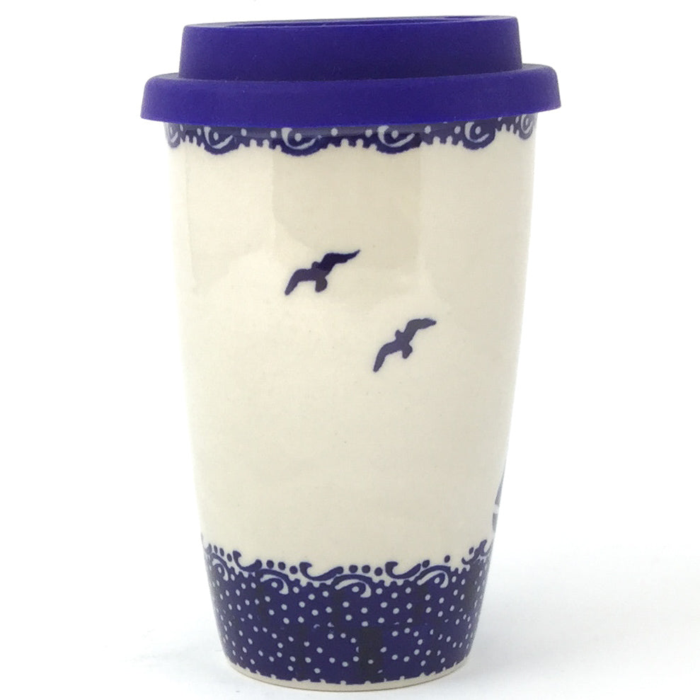 Travel Cup 14 oz in Seagulls