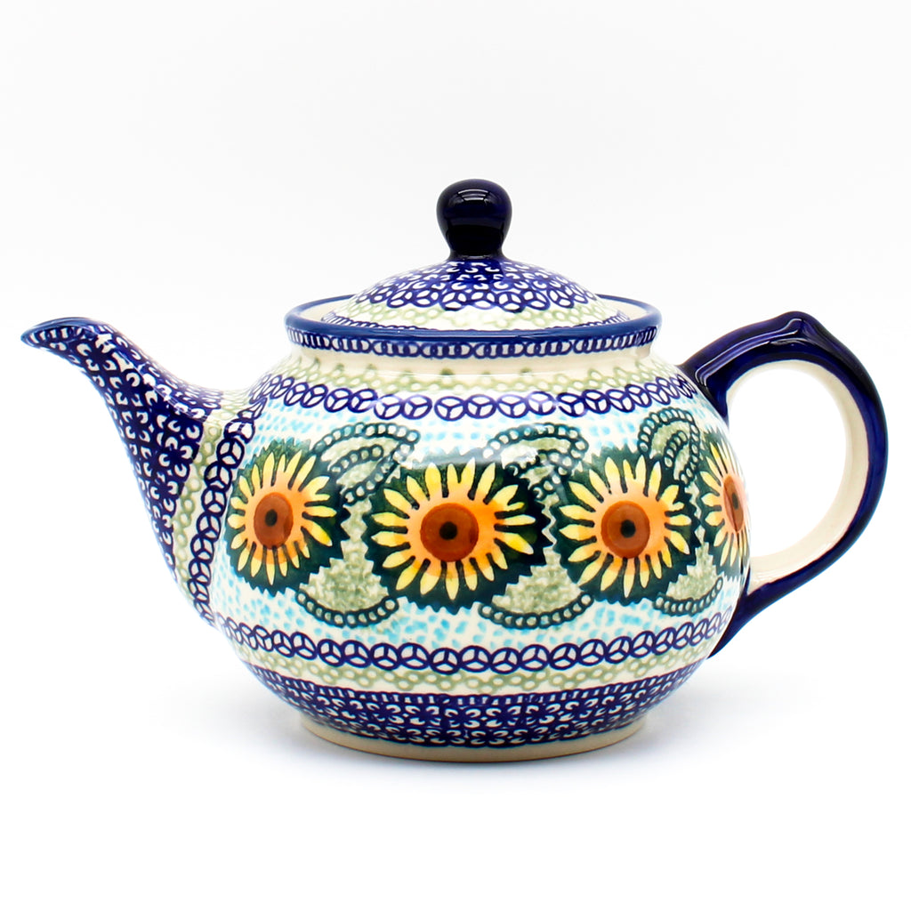 Morning Teapot 1 qt in Sunflowers