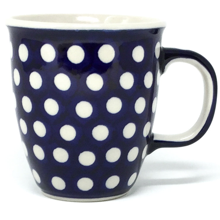 Bistro Cup 10.5 oz in White Polka-Dot