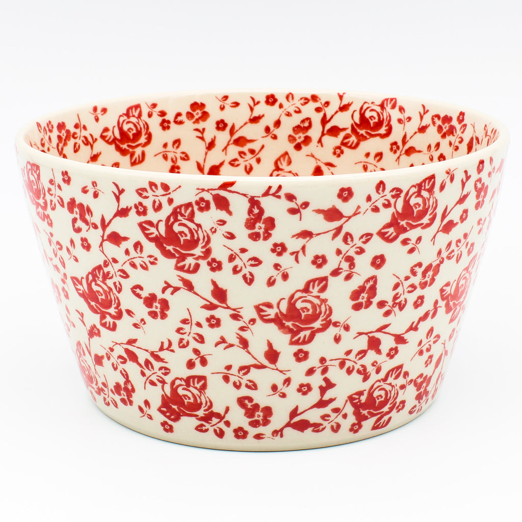 Magda Bowl-Deep in Antique Red