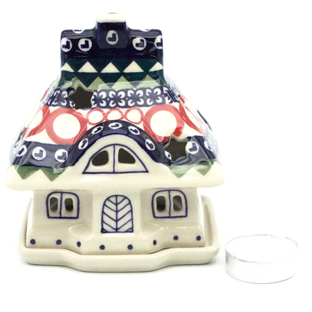 House Tea Candle Holder in December Fun