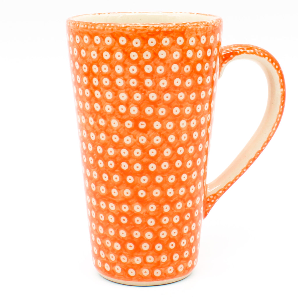 Tall Cup 12 oz in Orange Elegance