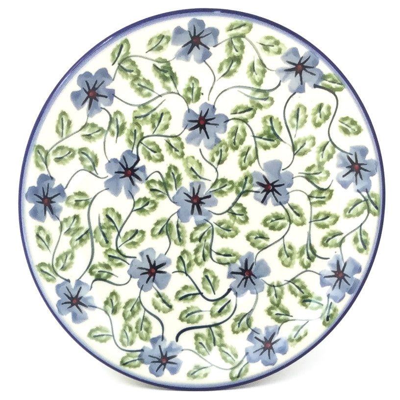 Bread & Butter Plate in Blue Clematis