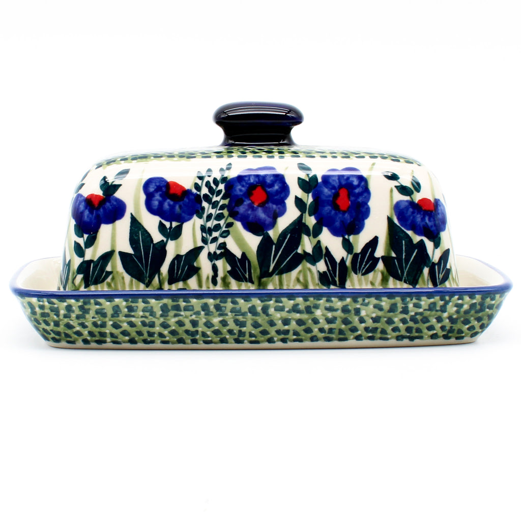 Butter Dish in Gil's Blue