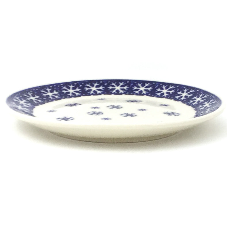 Bread & Butter Plate in Snowflake