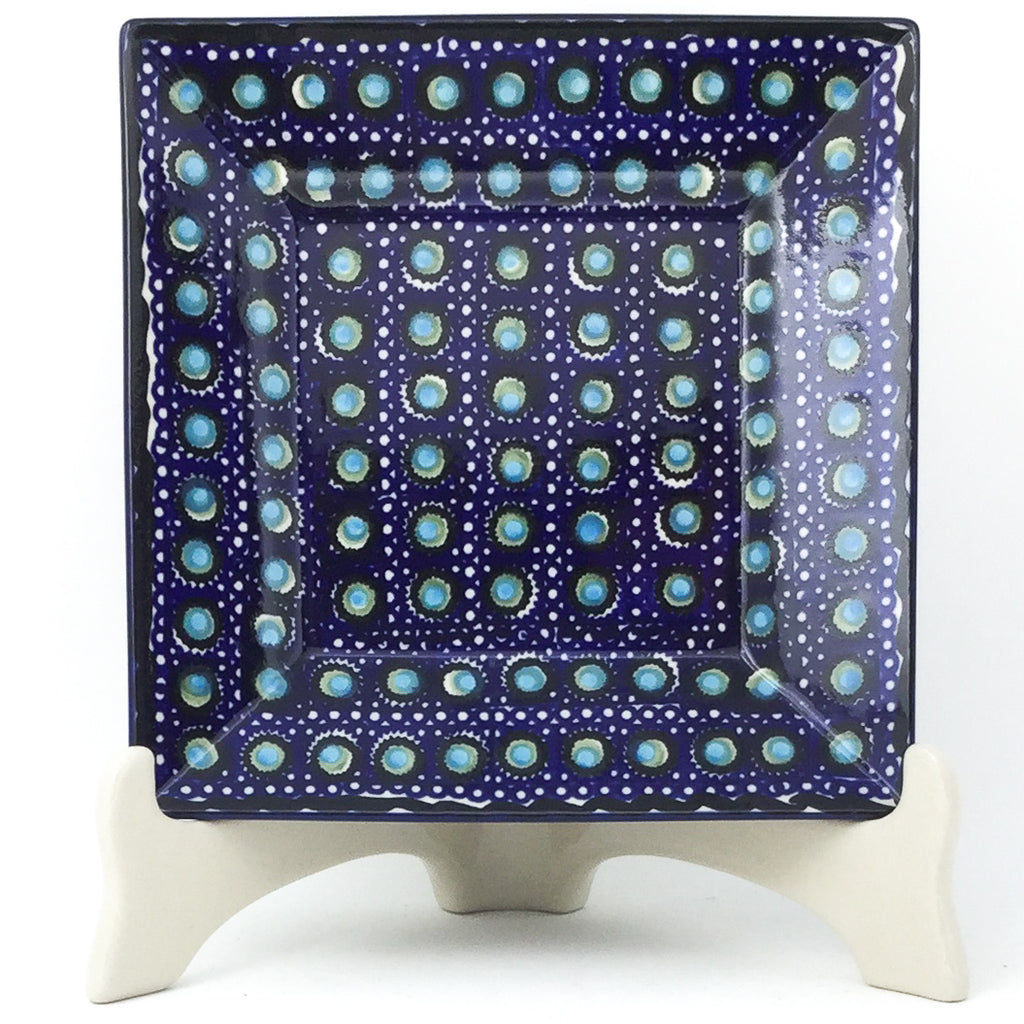 Square Luncheon Plate in Blue Moon