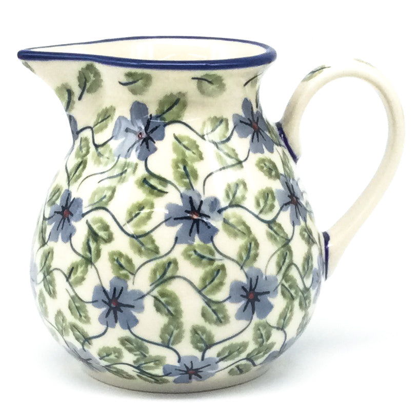 Family Style Creamer 16 oz in Blue Clematis