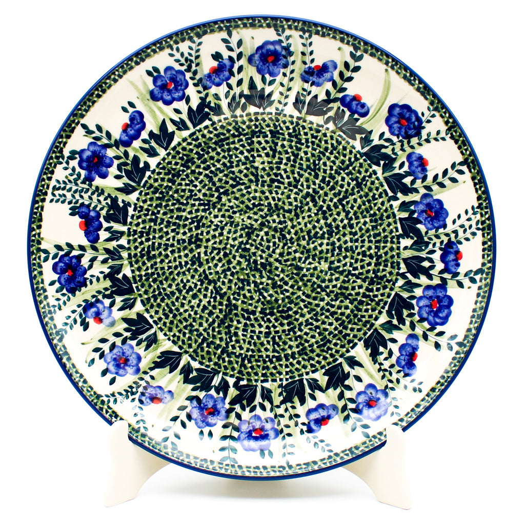 Round Platter 12.5" in Gil's Blue