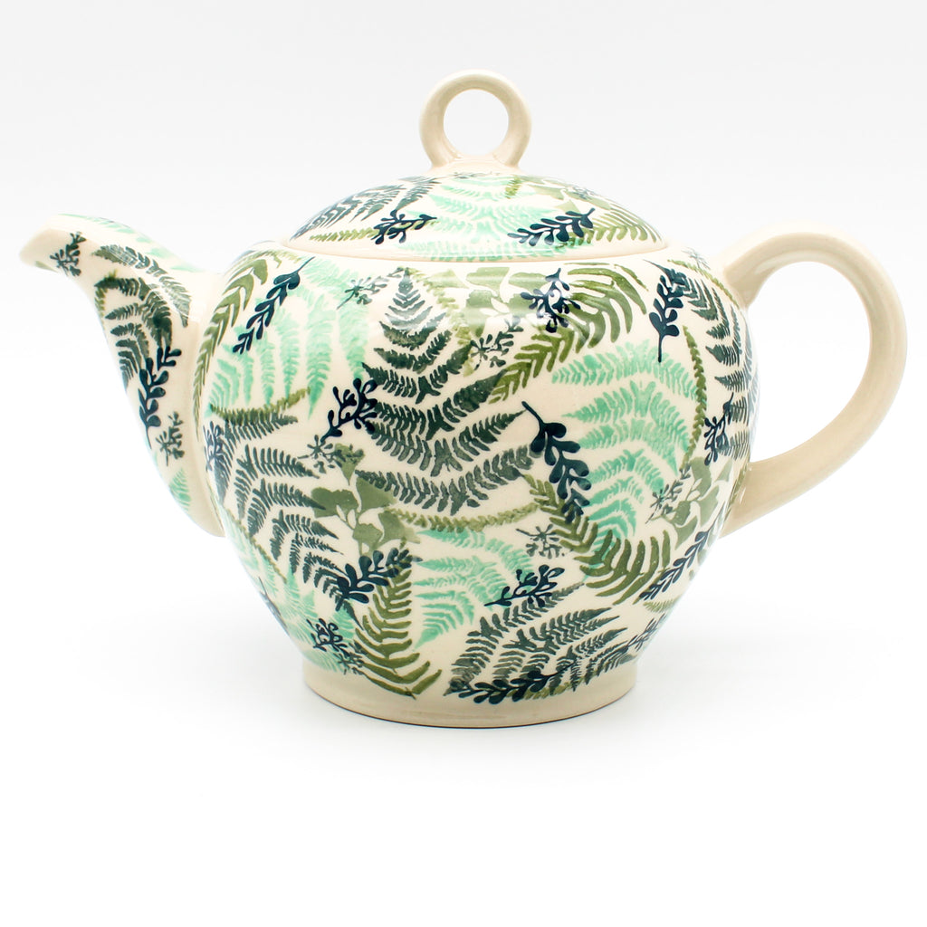 Victorian Teapot 1.75 qt in Ferns