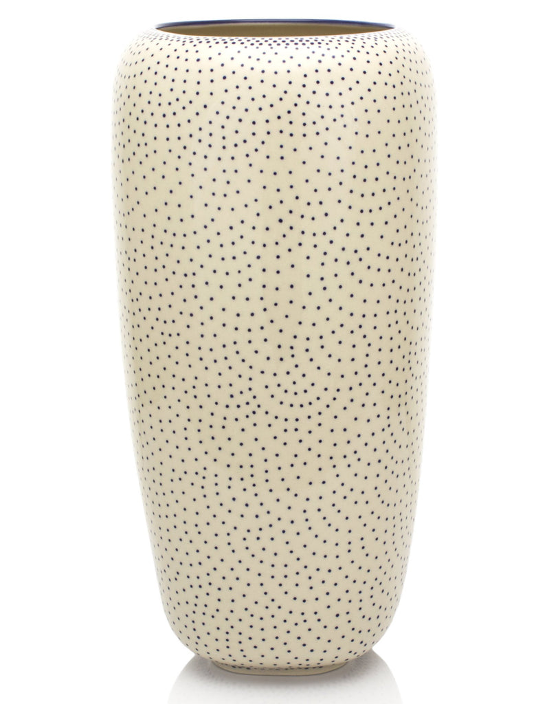 Polish Pottery Lg Modern Vase in Simple Elegance Simple Elegance